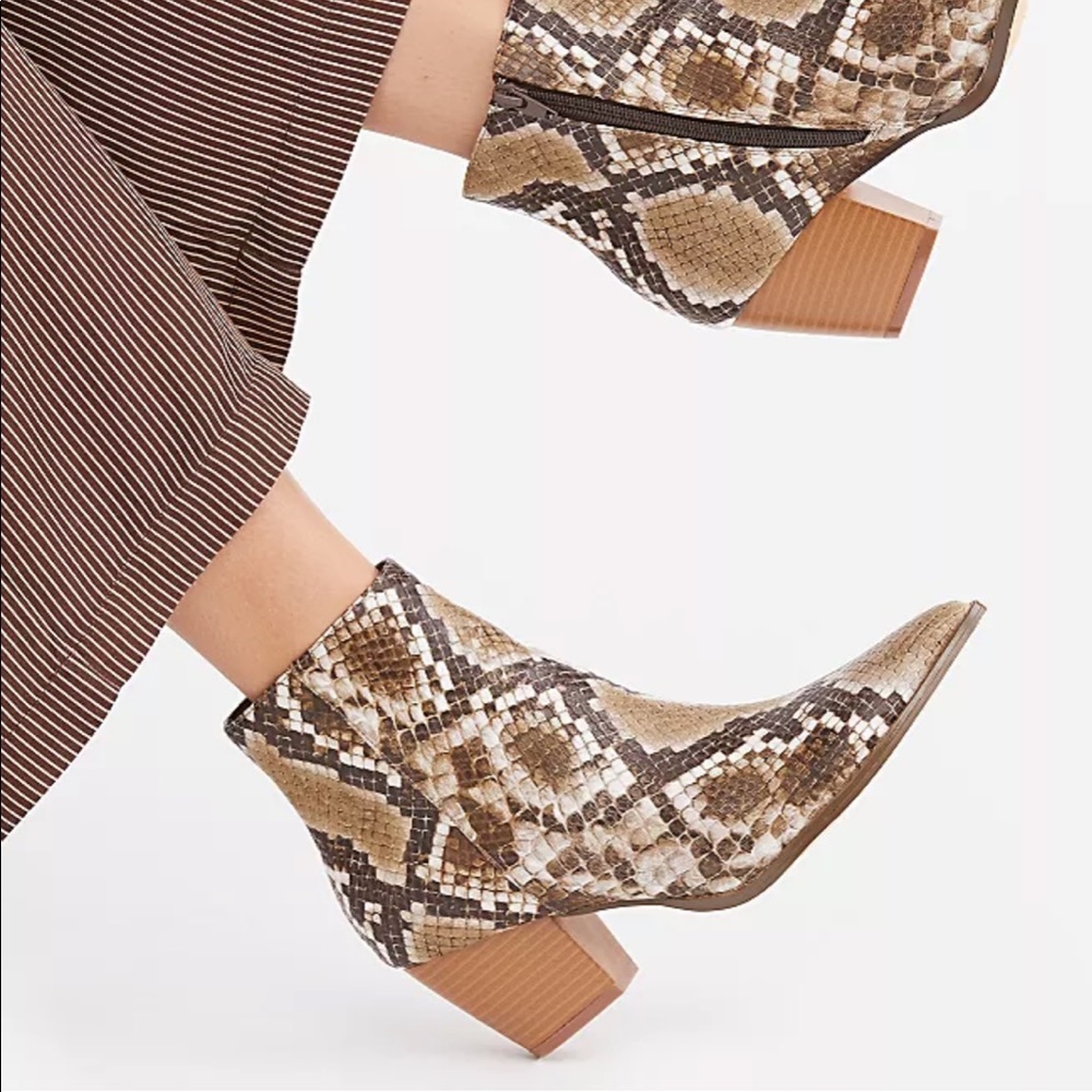 BNIB Free People Vegan booties